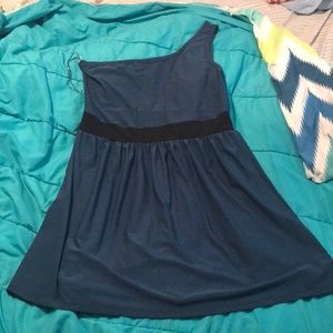 One strap short dress